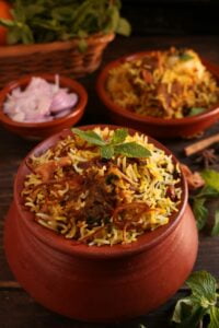 Kolkata Style Mutton Biryani